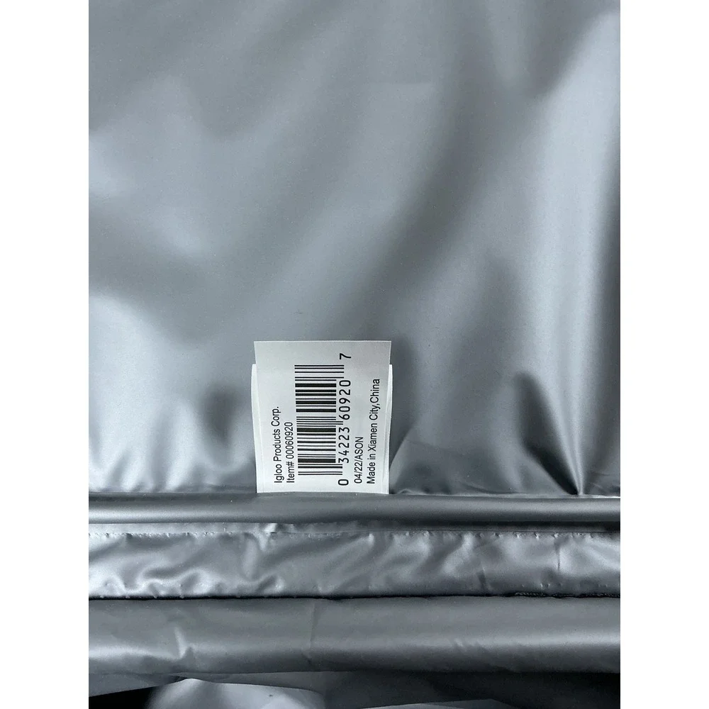 Igloo Ringleader Dual Compartment 16 Can Cooler Bag MaxCold Forged Iron Gray NEW